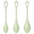 Satisfyer Yoni Power 2 - Green Kegel Ball Set (3 Pieces)