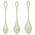 Satisfyer Yoni Power 2 - Green Kegel Ball Set (3 Pieces)