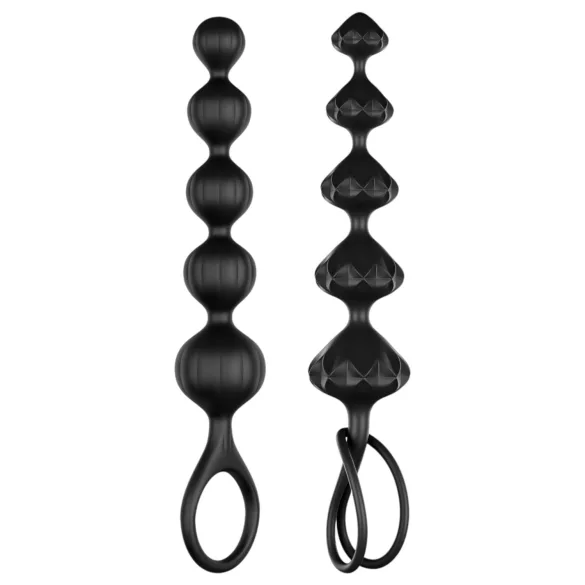 Satisfyer Love Beads - Black Beaded Anal Set