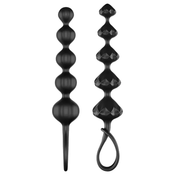 Satisfyer Love Beads - Black Beaded Anal Set