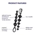 Satisfyer Love Beads - Black Beaded Anal Set