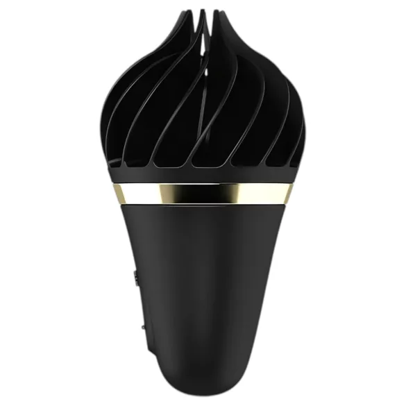 Satisfyer Sweet Treat - Black Rechargeable Spinning Clitoral Vibrator