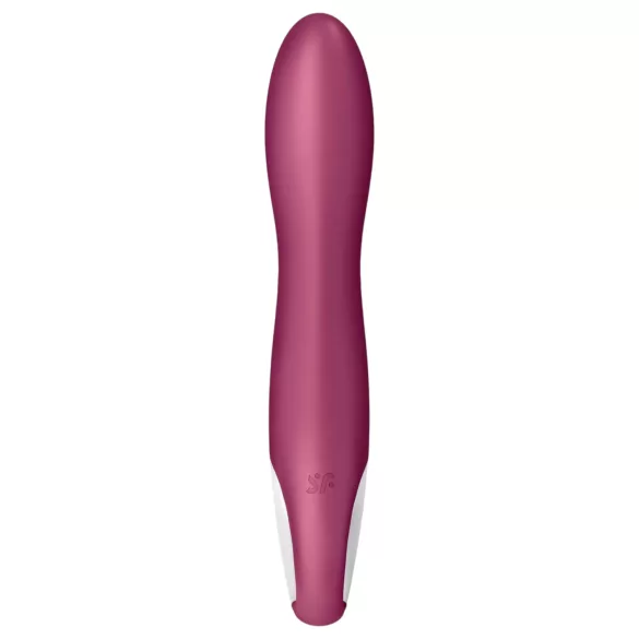 Satisfyer Big Heat - rechargeable, warming G-spot vibrator (red)