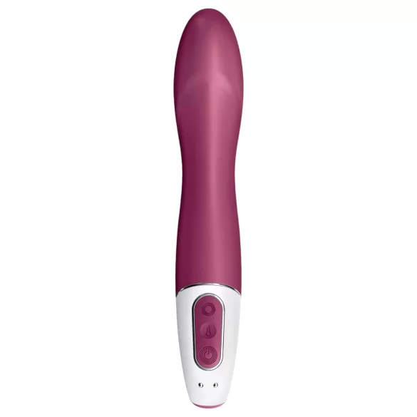 Satisfyer Big Heat - rechargeable, warming G-spot vibrator (red)