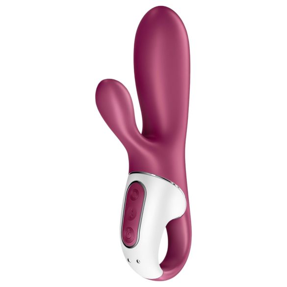 Satisfyer Hot Bunny - Intelligent Warming Clitoral Vibrator (Red)
