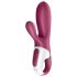 Satisfyer Hot Bunny - Intelligent Warming Clitoral Vibrator (Red)