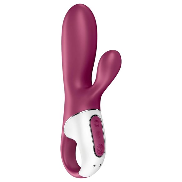 Satisfyer Hot Bunny - Intelligent Warming Clitoral Vibrator (Red)