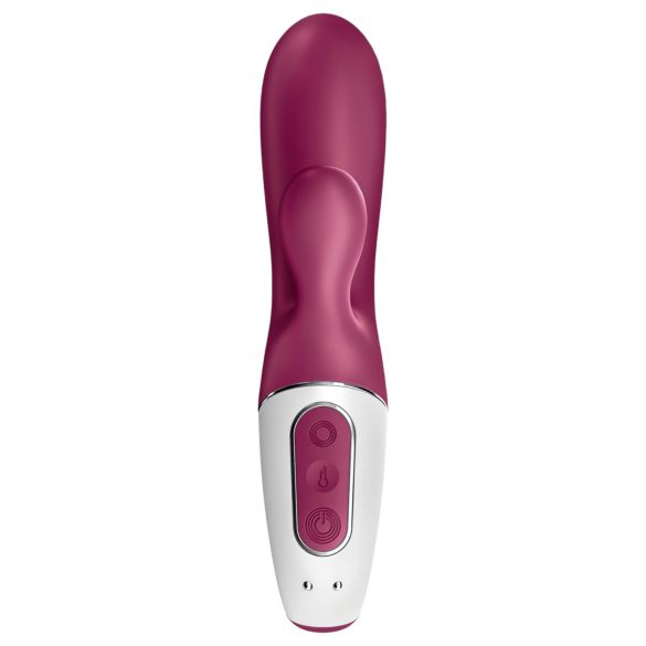 Satisfyer Hot Bunny - Intelligent Warming Clitoral Vibrator (Red)