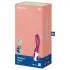 Satisfyer Heated Thrill - App-controlled warming vibrator (red)