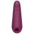 Satisfyer Curvy 1+ - Smart Air-Pulse Clitoral Stimulator (Red)
