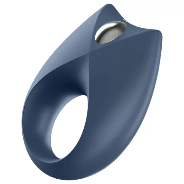 Satisfyer Royal One - App-controlled vibrating penis ring for men (blue)