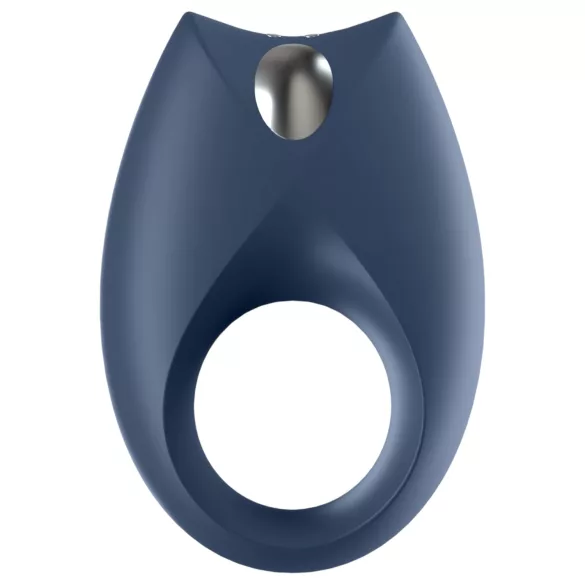 Satisfyer Royal One - App-controlled vibrating penis ring for men (blue)