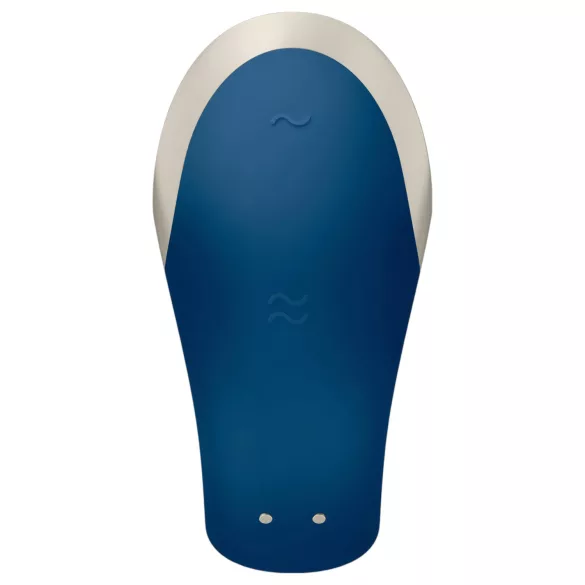 Satisfyer Double Love - App-controlled couple’s vibrator (blue)