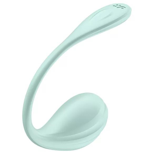 Satisfyer Smooth Petal - wearable app-controlled vibrating egg (green)