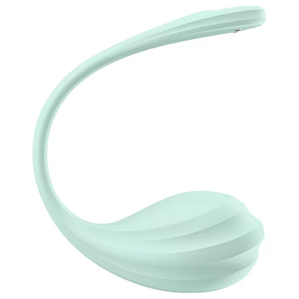 Satisfyer Smooth Petal - wearable app-controlled vibrating egg (green)