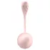 Satisfyer Ribbed Petal - remote control vibrating egg (pink)