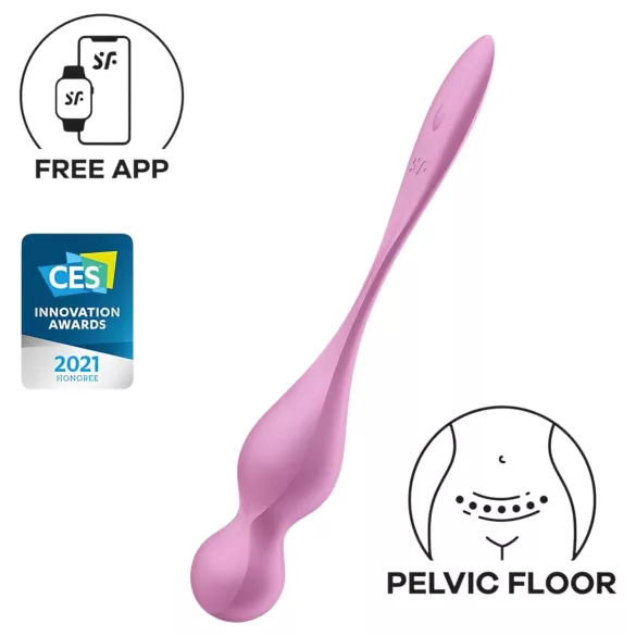 Satisfyer Love Birds 1 - App-controlled vibrating love ball (pink)