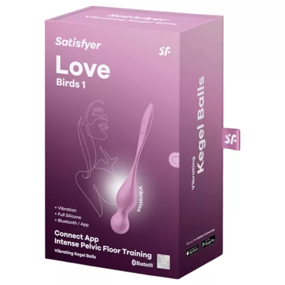 Satisfyer Love Birds 1 - App-controlled vibrating love ball (pink)