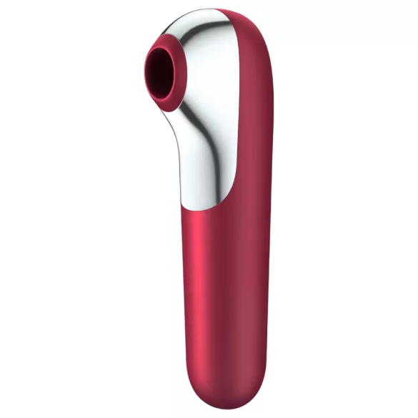 Satisfyer Dual Love - Smart Red Vibrator for G-Spot & Clitoral Pleasure