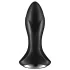 Satisfyer Rotator Plug 1 - Beaded Anal Vibrator (Black)
