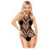 Penthouse Go Hotter - halterneck, fishnet body (black) - XL