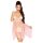 Penthouse Naughty Doll - Lace Dress and Thong (Pink) - L/XL