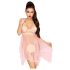 Penthouse Naughty Doll - Lace Dress and Thong (Pink) - L/XL