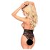 Penthouse Toxic Powder - Halter Neck Bodysuit (Black)