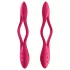 Satisfyer Elastic Joy - Red Rechargeable Flexible Couple's Vibrator