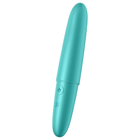 Satisfyer Ultra Power Bullet 6 - Waterproof Vibrator (Turquoise)