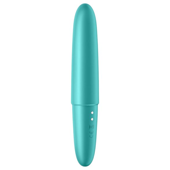 Satisfyer Ultra Power Bullet 6 - Waterproof Vibrator (Turquoise)