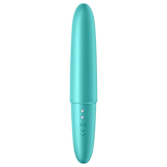 Satisfyer Ultra Power Bullet 6 - Waterproof Vibrator (Turquoise)