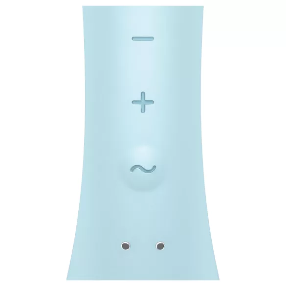 Satisfyer Triple Oh - Rechargeable Clitoral Vibrator with Arm (Blue)