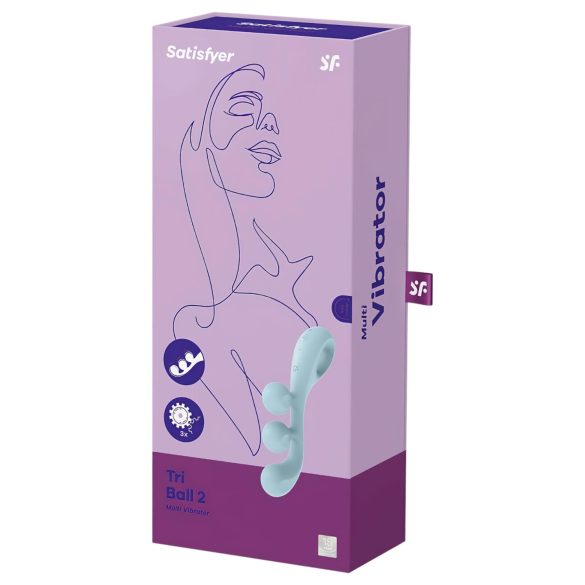 Satisfyer Tri Ball 2 - Multifunctional Vibrator (Mint)