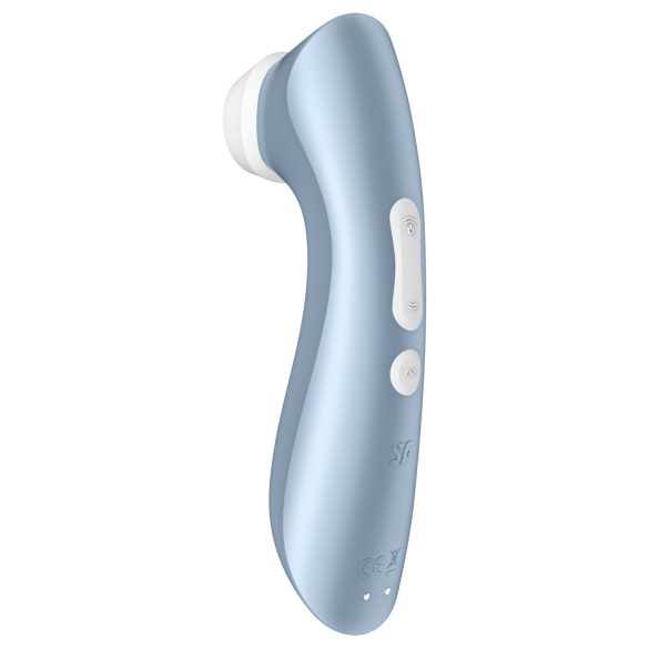 Satisfyer Pro 2+ Air Pulse Clitoral Stimulator (Blue)