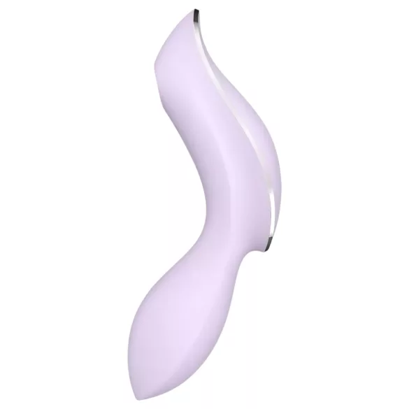 Satisfyer Curvy Trinity 2 - 2‑in‑1 air‑pulse vibrator (purple)