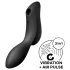 Satisfyer Curvy Trinity 2 - 2-in-1 Air Pulse Vibrator (Black)