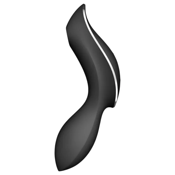 Satisfyer Curvy Trinity 2 - 2-in-1 Air Pulse Vibrator (Black)