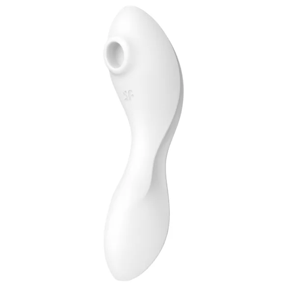 Satisfyer Curvy Trinity 5+ - App-controlled 2‑in‑1 vibrator (white)