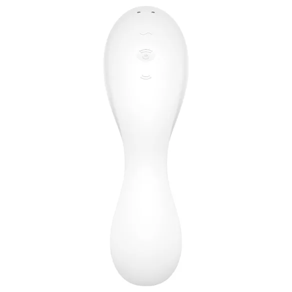 Satisfyer Curvy Trinity 5+ - App-controlled 2‑in‑1 vibrator (white)