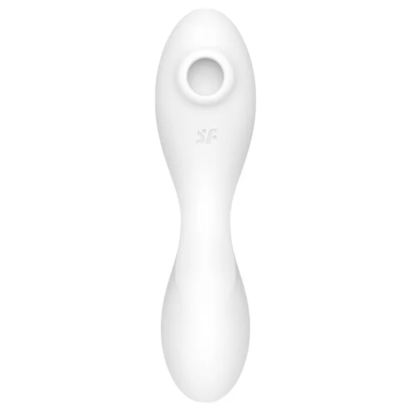 Satisfyer Curvy Trinity 5+ - App-controlled 2‑in‑1 vibrator (white)
