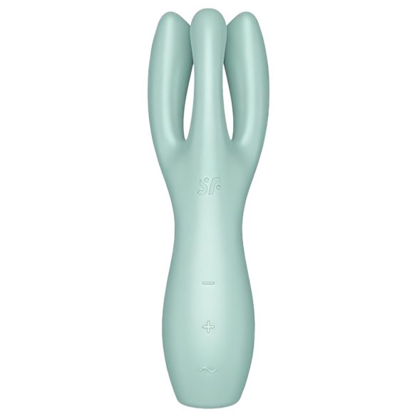 Satisfyer Threesome 3 - Rechargeable Clitoral Vibrator (Mint)