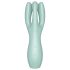 Satisfyer Threesome 3 - Rechargeable Clitoral Vibrator (Mint)