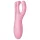 Satisfyer Threesome 4 - App-controlled clitoral vibrator (pink)