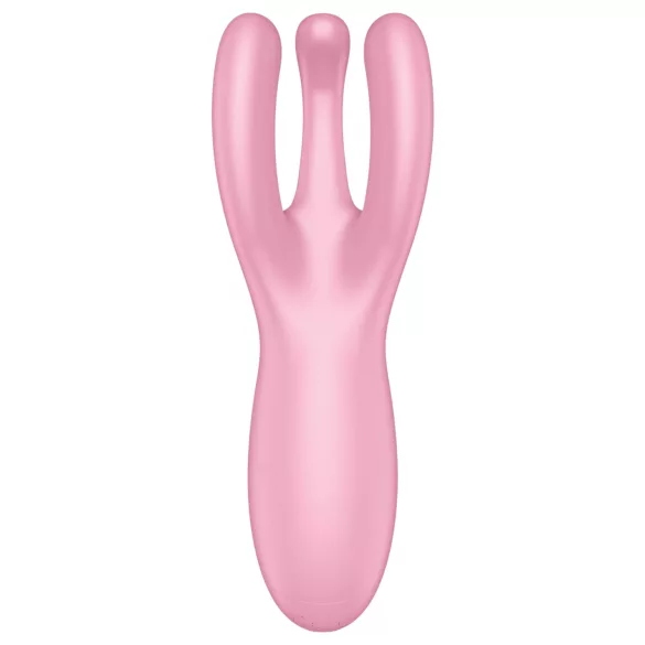 Satisfyer Threesome 4 - App-controlled clitoral vibrator (pink)
