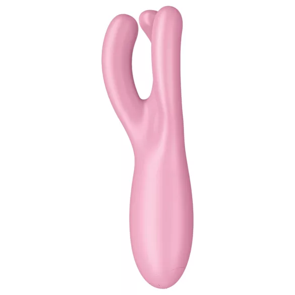 Satisfyer Threesome 4 - App-controlled clitoral vibrator (pink)