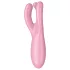 Satisfyer Threesome 4 - App-controlled clitoral vibrator (pink)