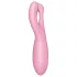 Satisfyer Threesome 4 - App-controlled clitoral vibrator (pink)