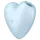 Satisfyer Cutie Heart - Rechargeable Air-Pulse Clitoral Vibrator (Blue)