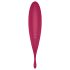 Satisfyer Twirling Pro - Smart 2-in-1 Clitoral Vibrator (Red)